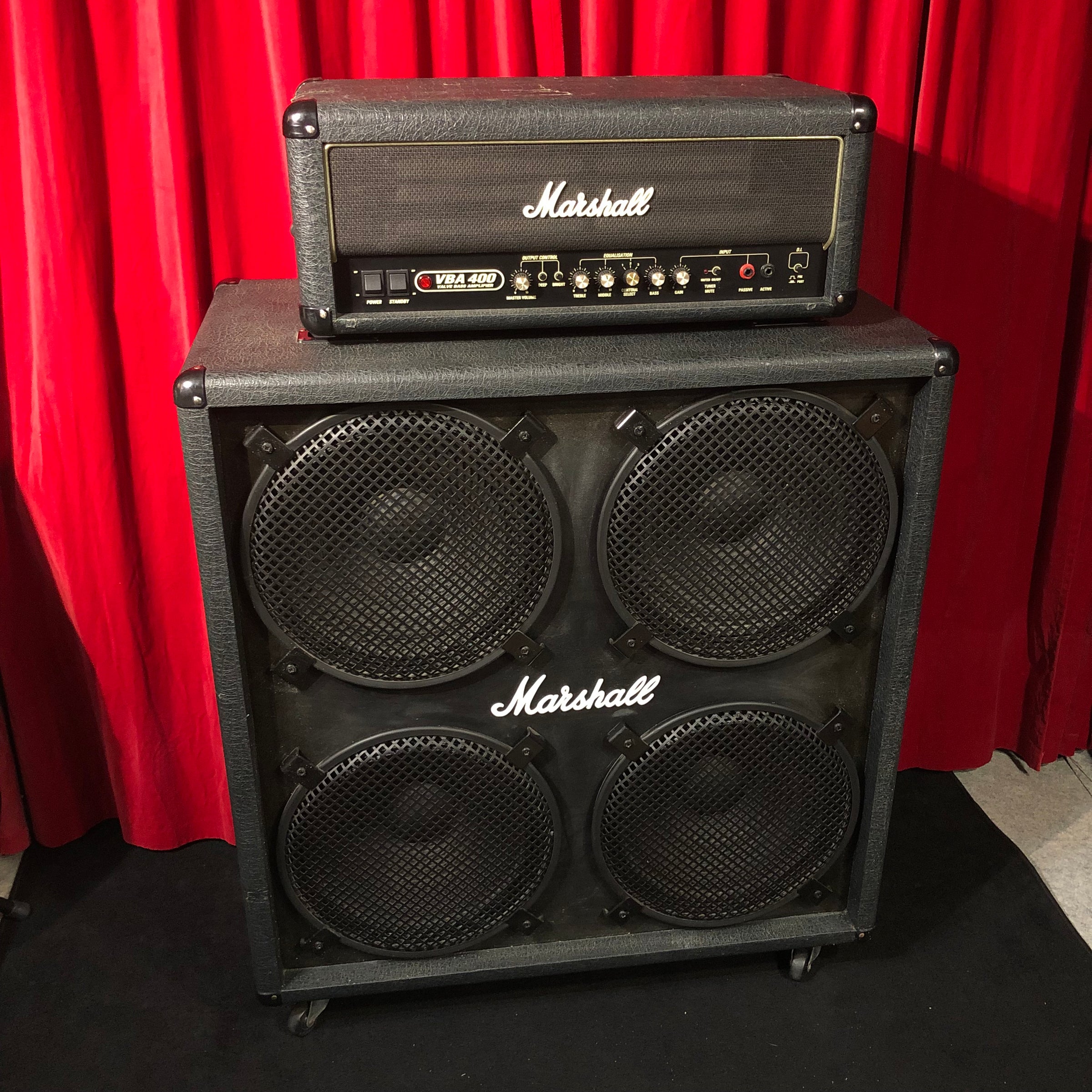 Cv Marshall Stack Marshall Stack Basse VBA400 + CAB 4x15