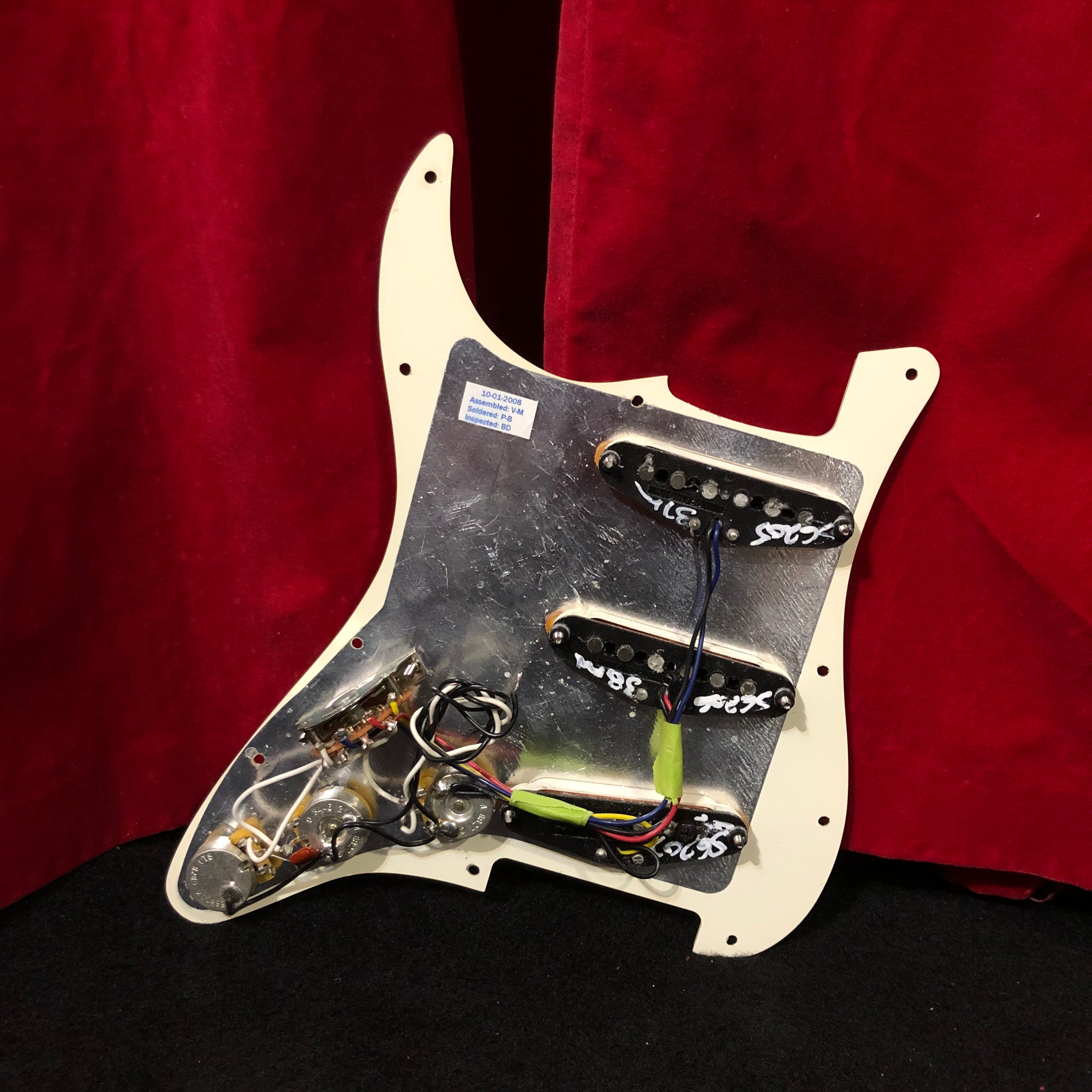 Plaque Fender Stratocaster USA Standard Fluxson Music plaque-fender-stratocaster-usa-standard-fluxson-music